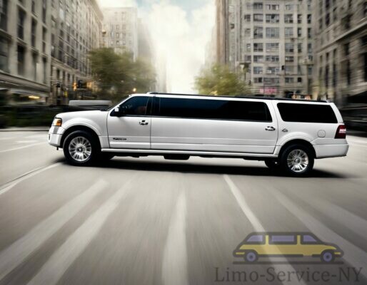 Ford Expedition Limo White2