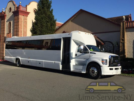 Limo-Service-NY offers the Ford F-750 Party Bus Rental