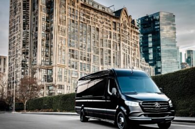 Rent Black Mercedes Sprinter van from Limo-Service-NY