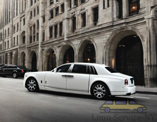 White Rolls Royce Phantom3